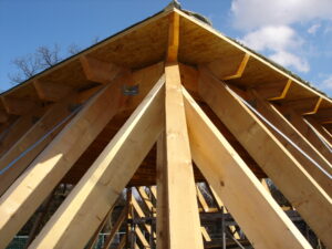 Detail Dachkonstruktion